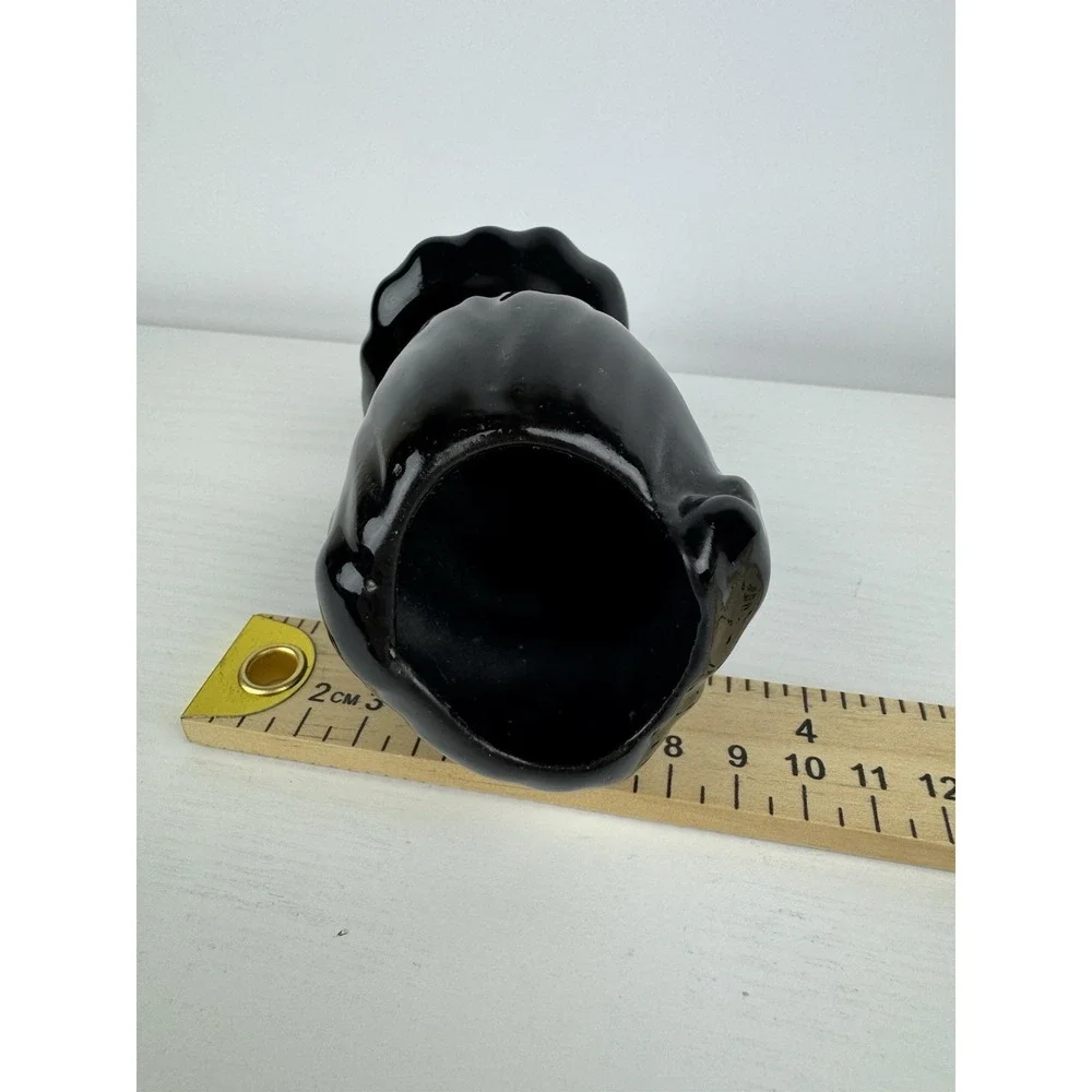 Vintage Vanity Make Up Storage Vase Flower Art Deco Decor Pinup Bust‎ Retro Mod